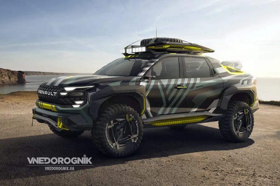 Renault Niagara Concept Презентация пикапа Renault Niagara