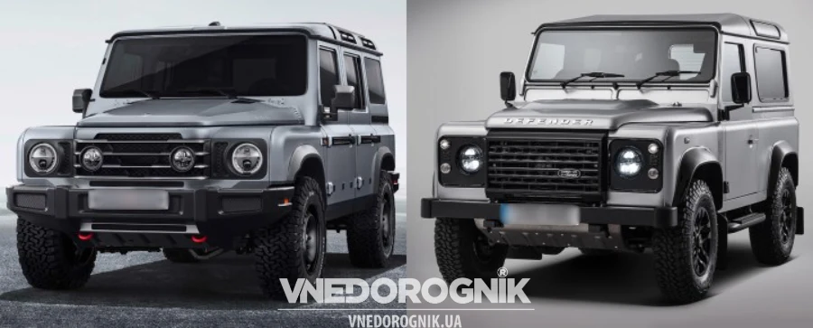 Grenadier vs Defender купити запчастини тюнінг ціна