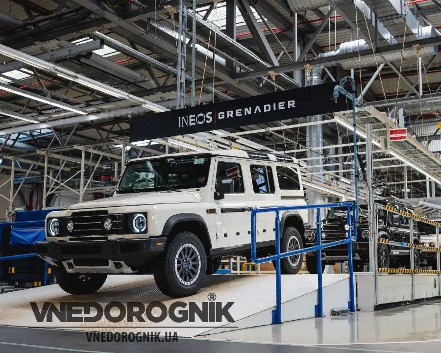 Завод Ineos Grenadier в Хамбасі купити тюнінг аксесуари ціна