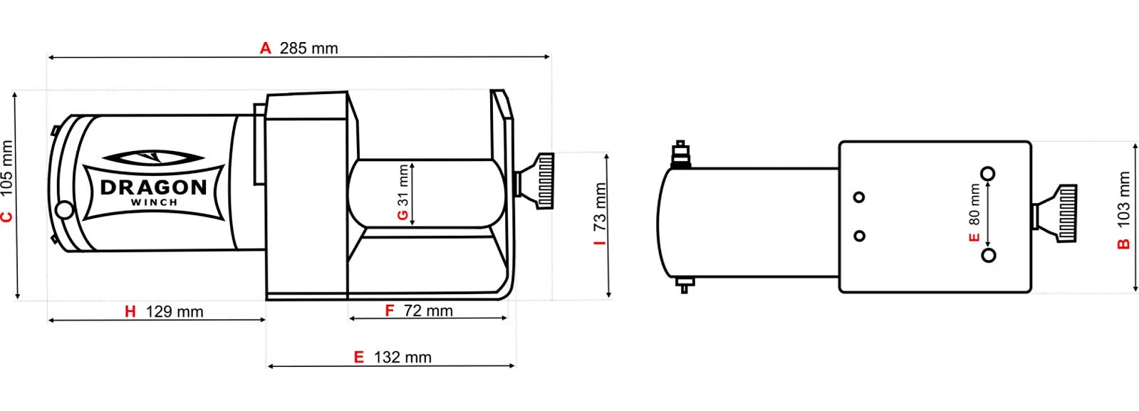 Купити Dragon Winch DWM 2000 ST YP