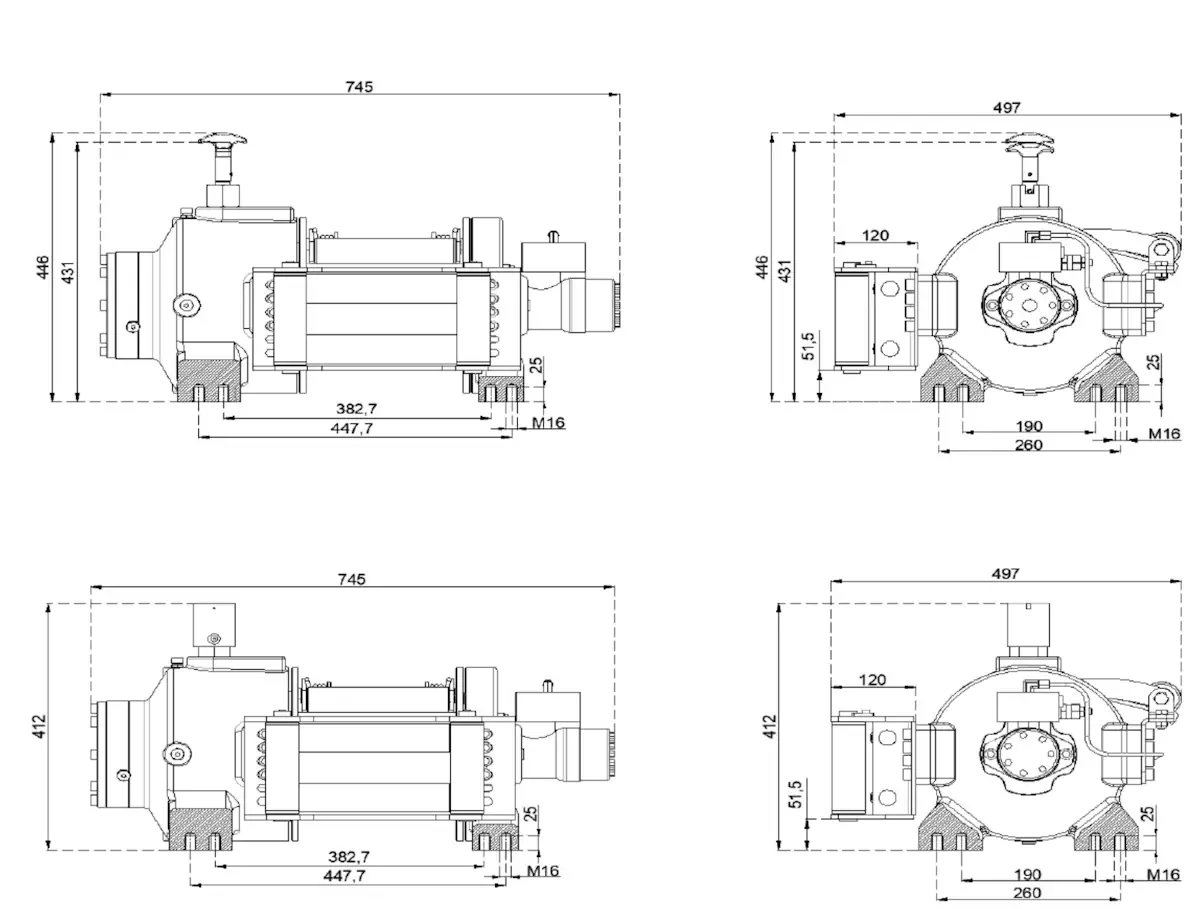 Купити лебідку HMW 10.0 PHT-K