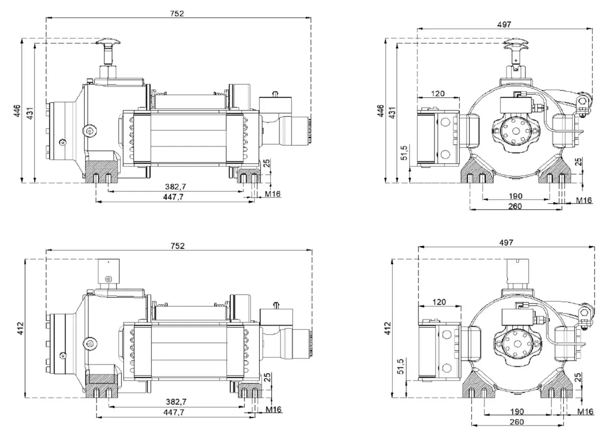 Купити лебідку HMW 12.0 PHT-K