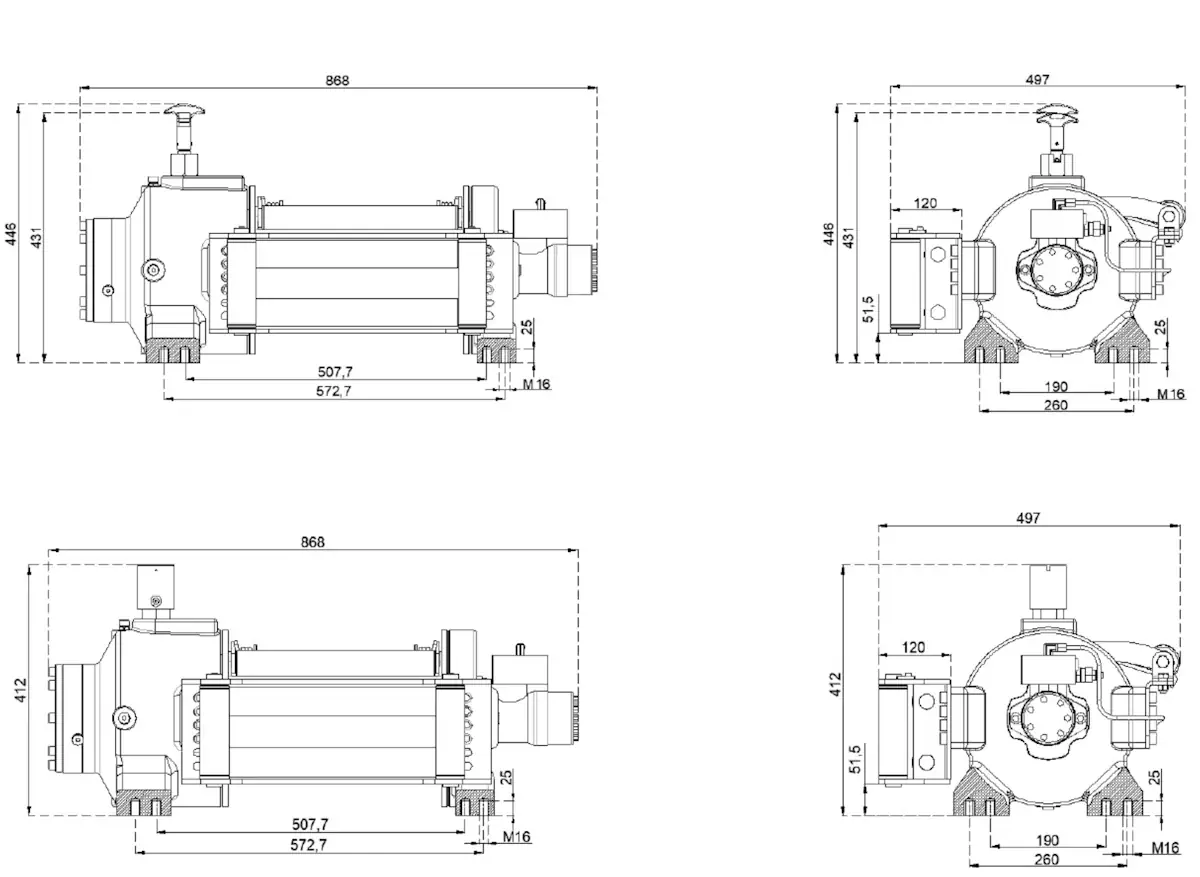 Купити лебідку HMW 10.0 PHT