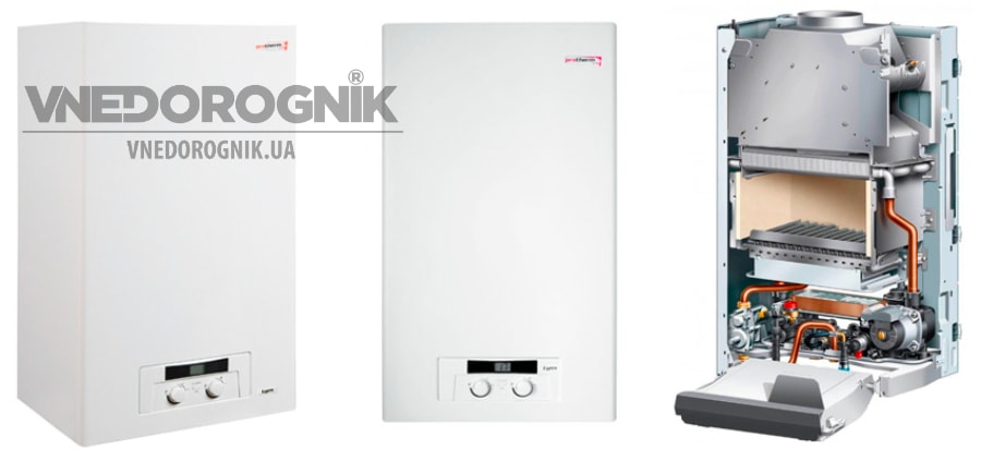 Газовий котел для живлення від зарядної станції
