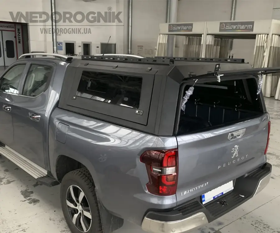 Алюминиевый кунг на Пежо Ландтрек купить цена заказать с установкой цена