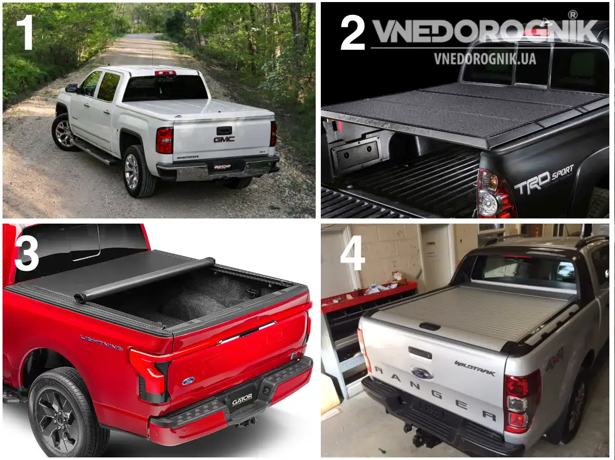 Види ролетів і кришок для пікапа замовити ціна каталог