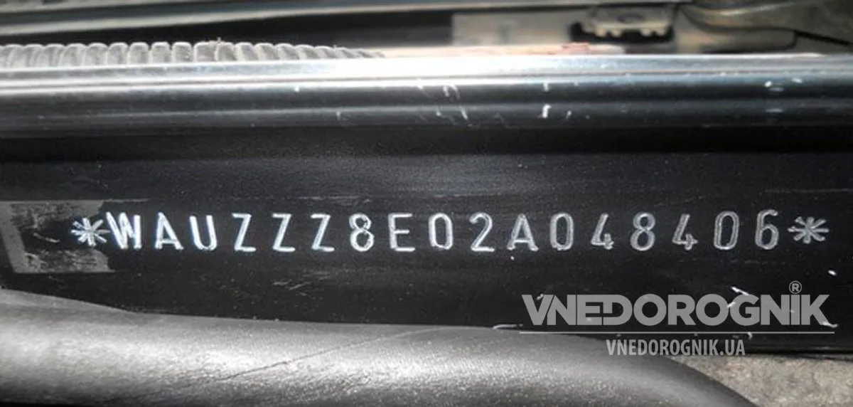 VIN Code машини що означає?