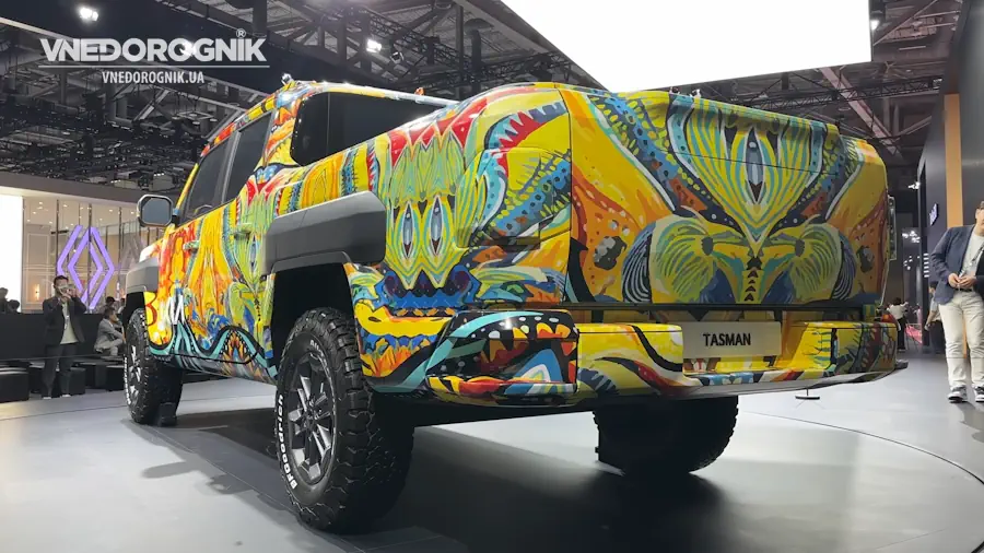 Экстерьер Kia Tasman Фото пикапа Kia Tasman