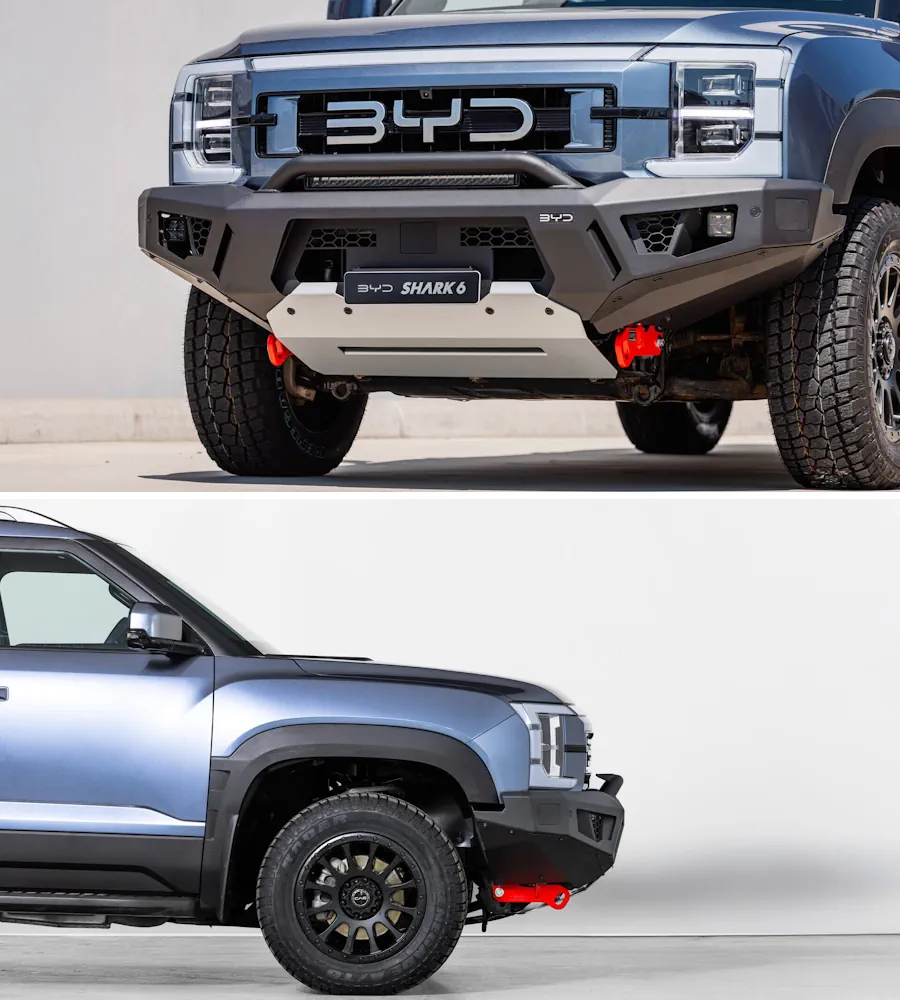 BYD Shark 6 з аксесуарами від Ironman BYD Shark 6 з аксесуарами від Ironman