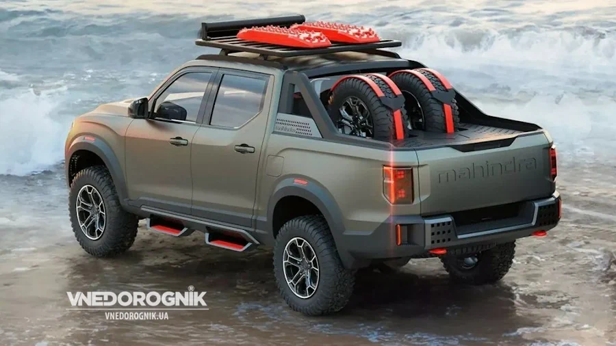 Дизайн Mahindra Global Pik Up