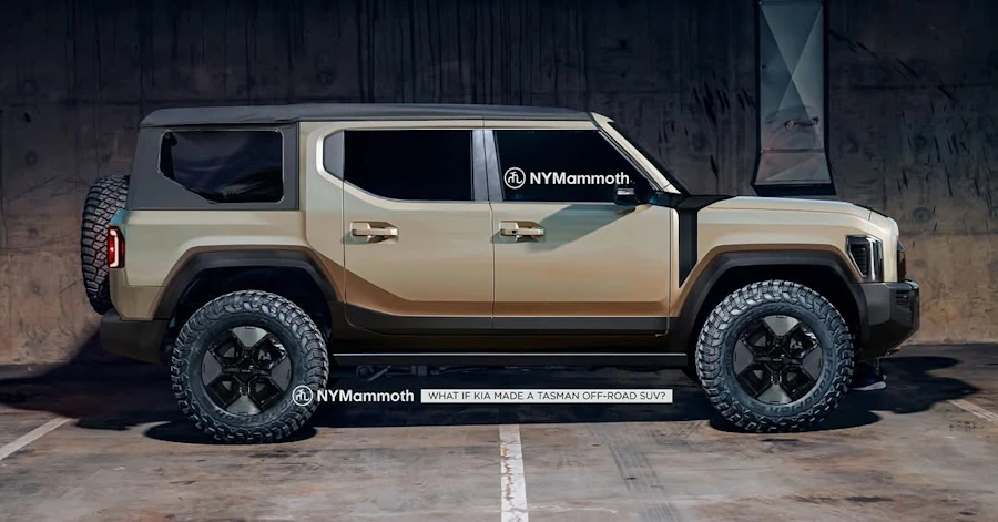 Рендер позашляховика від Kia