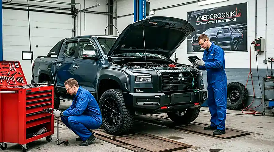 Діагностика та технічне обслуговування позашляховика на професійному СТО