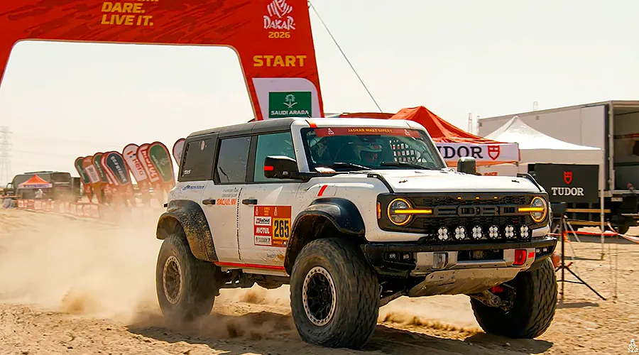 Успішний фініш Ford Bronco Raptor: результат роботи українського інженера Михайла Онуфрійчука, який підготував серійне авто до найважчого ралі-рейду.