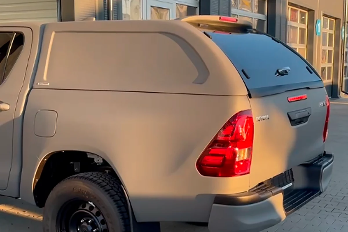 Установка кунга Getlander Commercial на Toyota Hilux